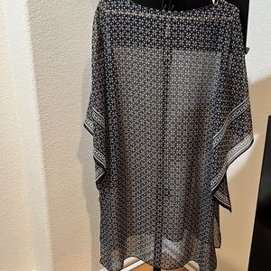 Max Edition sheer TUNIC coverup swim in size large
